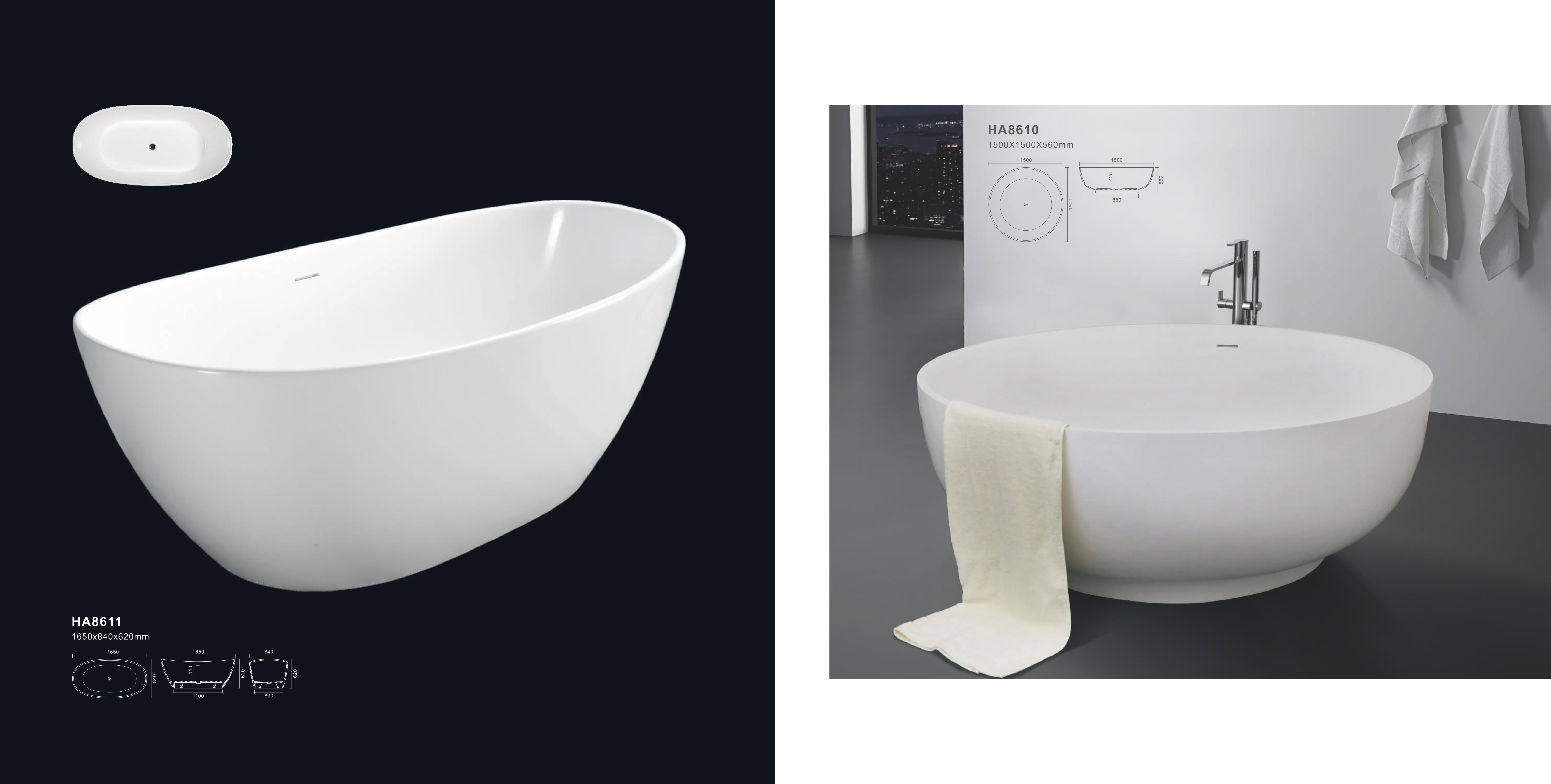 stone bathtub
