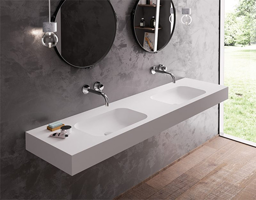 wall hung bathroom vanity