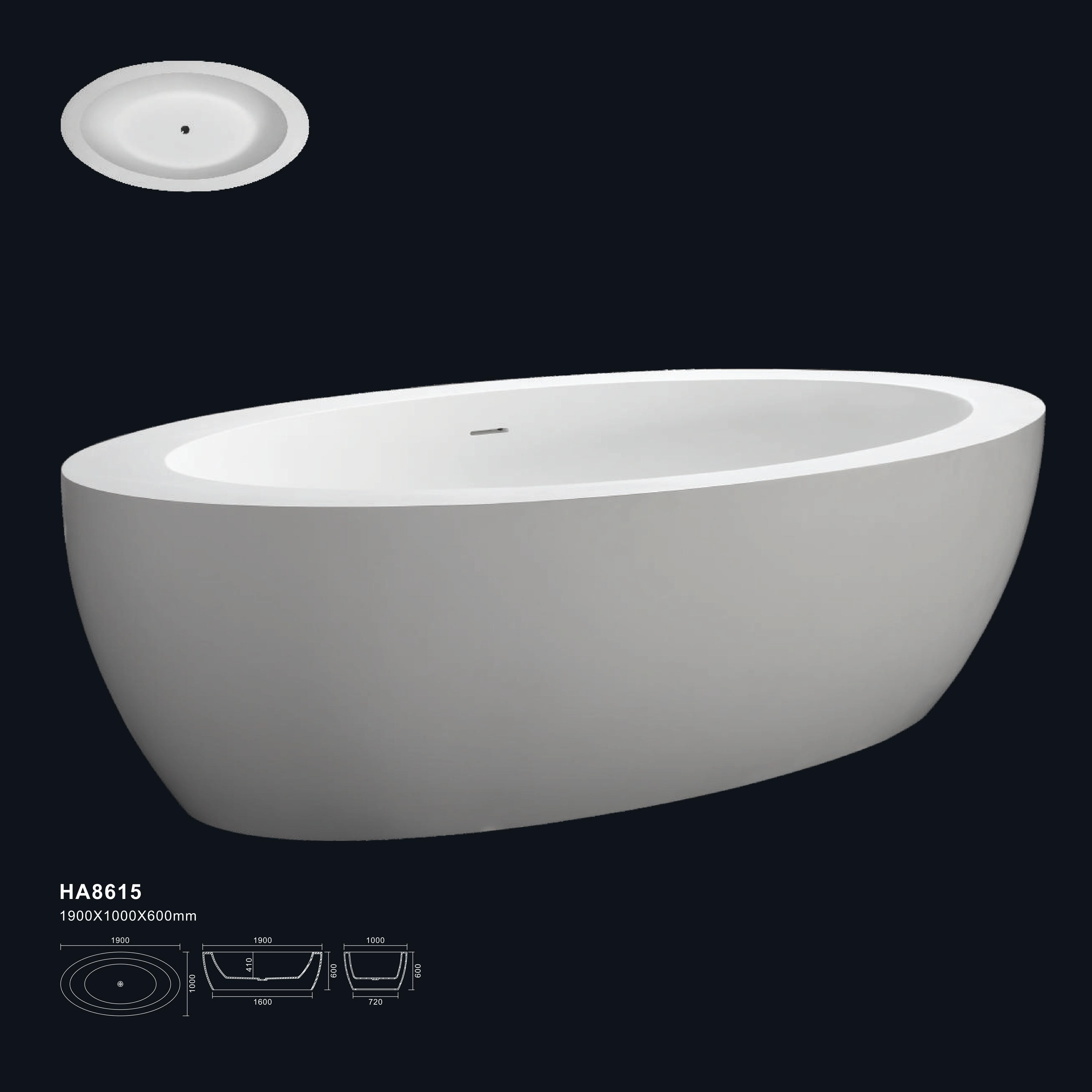 solid surface bathtub