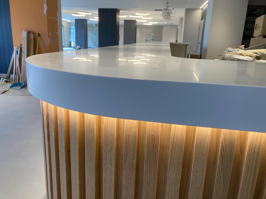countertop materials solid surface